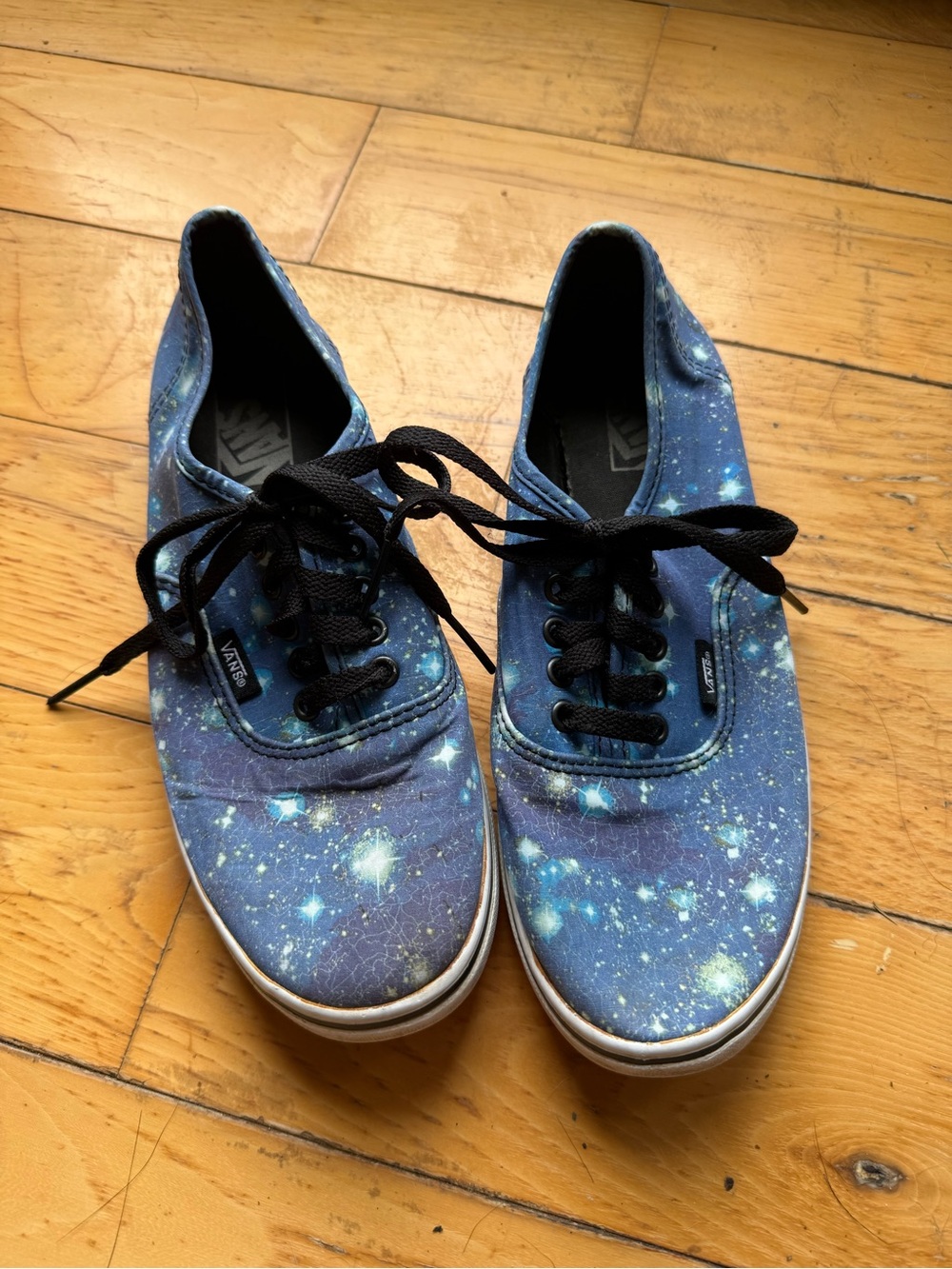 Vans Galaxy Canvas Low-Top Sneakers - Navy/Blue